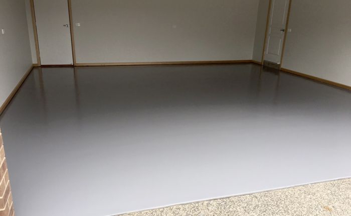 Myssi Concreting - Painted Concrete Garage